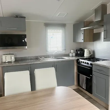 公寓 Surfside Bliss - Cayton Bay Park Caravan *