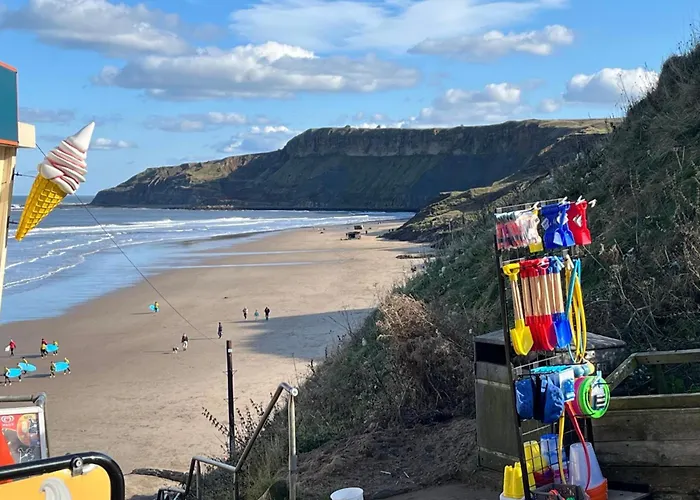 アパート Surfside Bliss - Cayton Bay Park Caravan スカーバラ